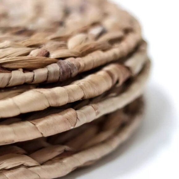 Woven Indoor or Outdoor Placemats (Set of 4) - Picture 3 of 5